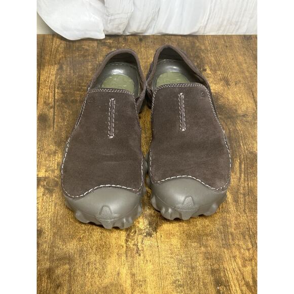 Clarks Brown Shoes Men Size US 7.5 EU 40 Mokolite Easy Slip On Trail Loafer - Picture 2 of 10